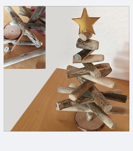 Crafting Ideas For Christmas - a little Christmas Tree