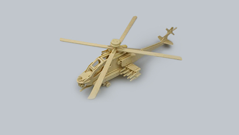 Anleitungen für Flugzeuge und Hubschrauber-Holzbausätze von Pebaro