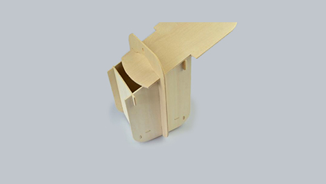 Instruction for Nesting Box-Woodcraft Construction Kit by Pebaro