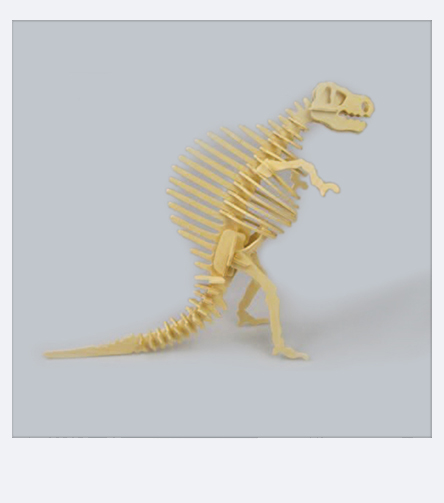 Laubsägevorlage Aufbauanleitung für Ouranosaurus